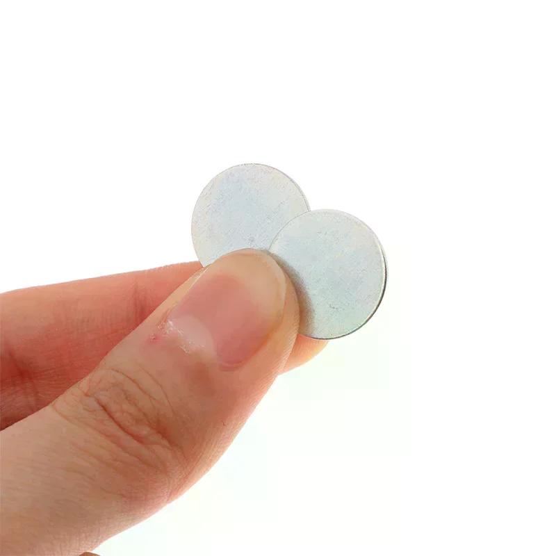 50/100Pcs 0.3/0.5/1.0mm High Quality Ultra-thin Round Galvanized Sheet Iron Sheet For DIY Handmade Making Accessories