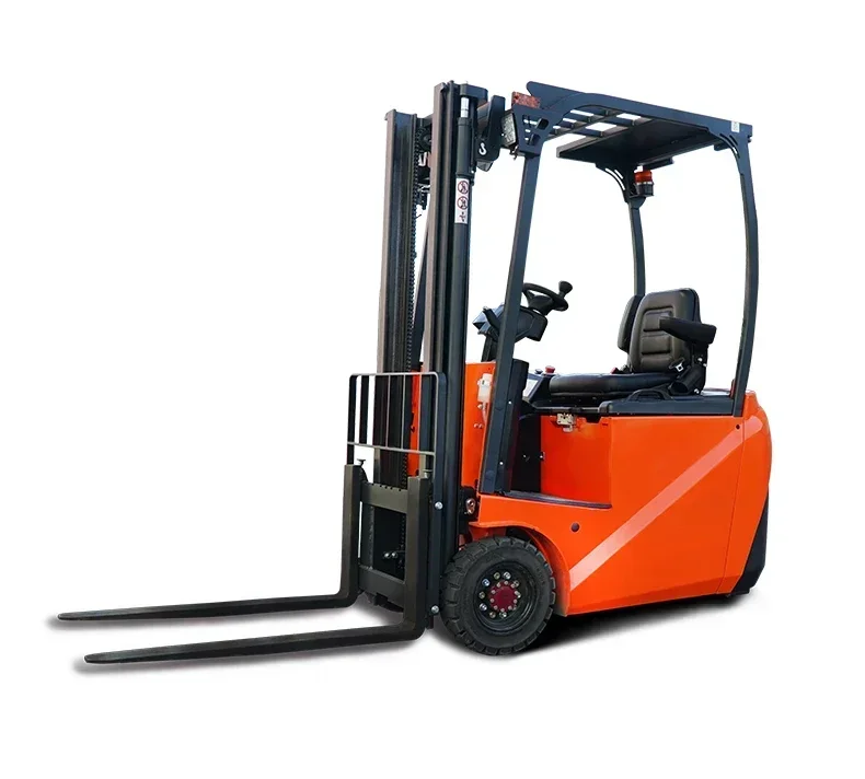 1.5t 3 wheel Brand new all terrain electric forklift with side shifter battery charger OEM ODM fork lift electric