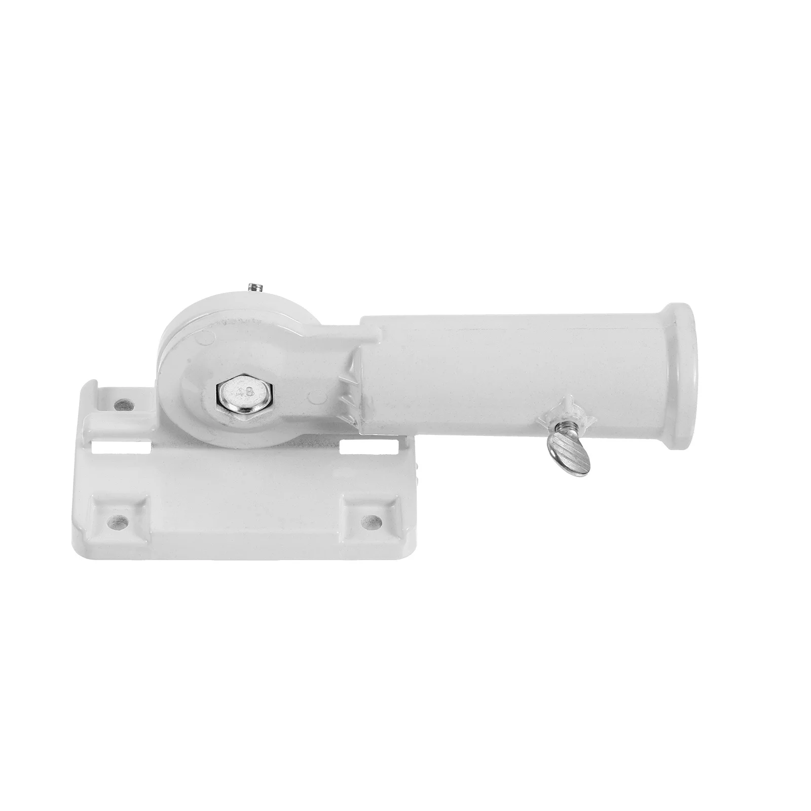 

Portable Flag Pole Holder Desktop Base Aluminum Alloy Stable Fixed Stand for Conference Meeting Garden Flag Display