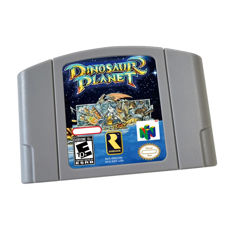 Reproduction Game Card Cartridge -dinosaur planet N64 for Nlnten d0 Retro Console US Version