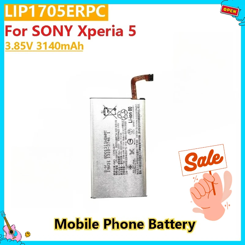 

Совершенно новый аккумулятор мобильного телефона 3,85 В 3140 мАч LIP1705ERPC для SONY Xperia 5, высокое качество