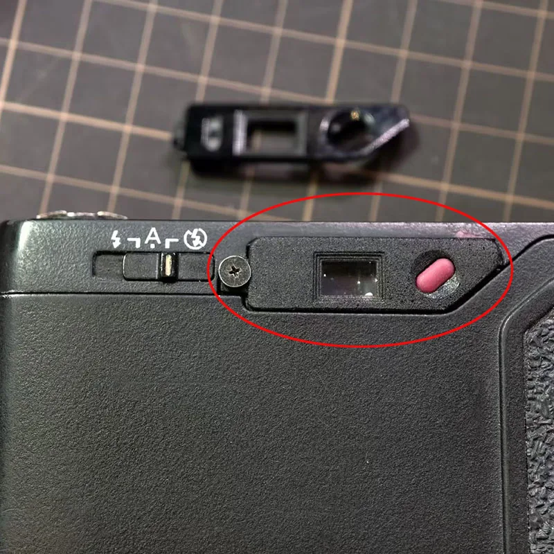Ricoh GR1 GR1S 用 カメラシェル プラスチック 黒