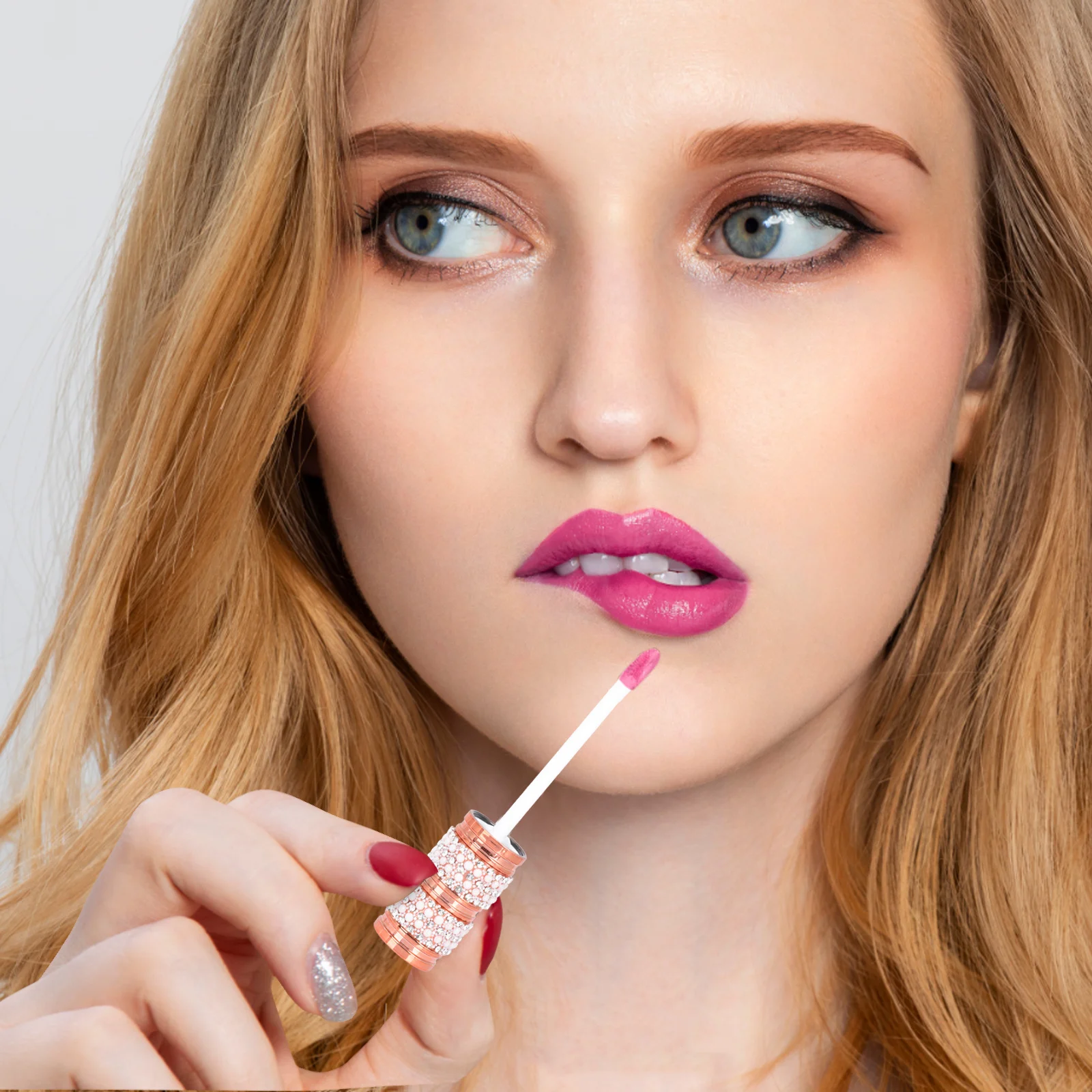 20개입 립글로스 병 빈 여행용 경량 ABS 리필 가능한 립스틱 DIY 튜브 용기 립 컬러 메이크업용