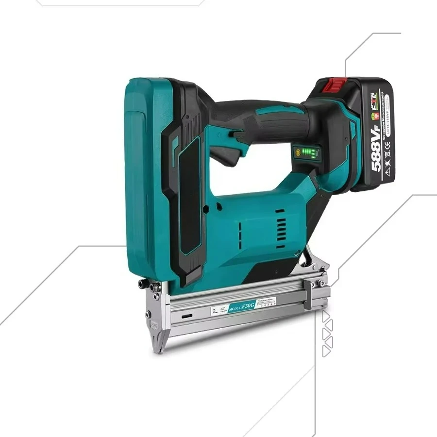 

F30 Electric Nail Gun Nailer Stapler Framing Nailer Tacker Furniture Staple Gun Woodworking Tool