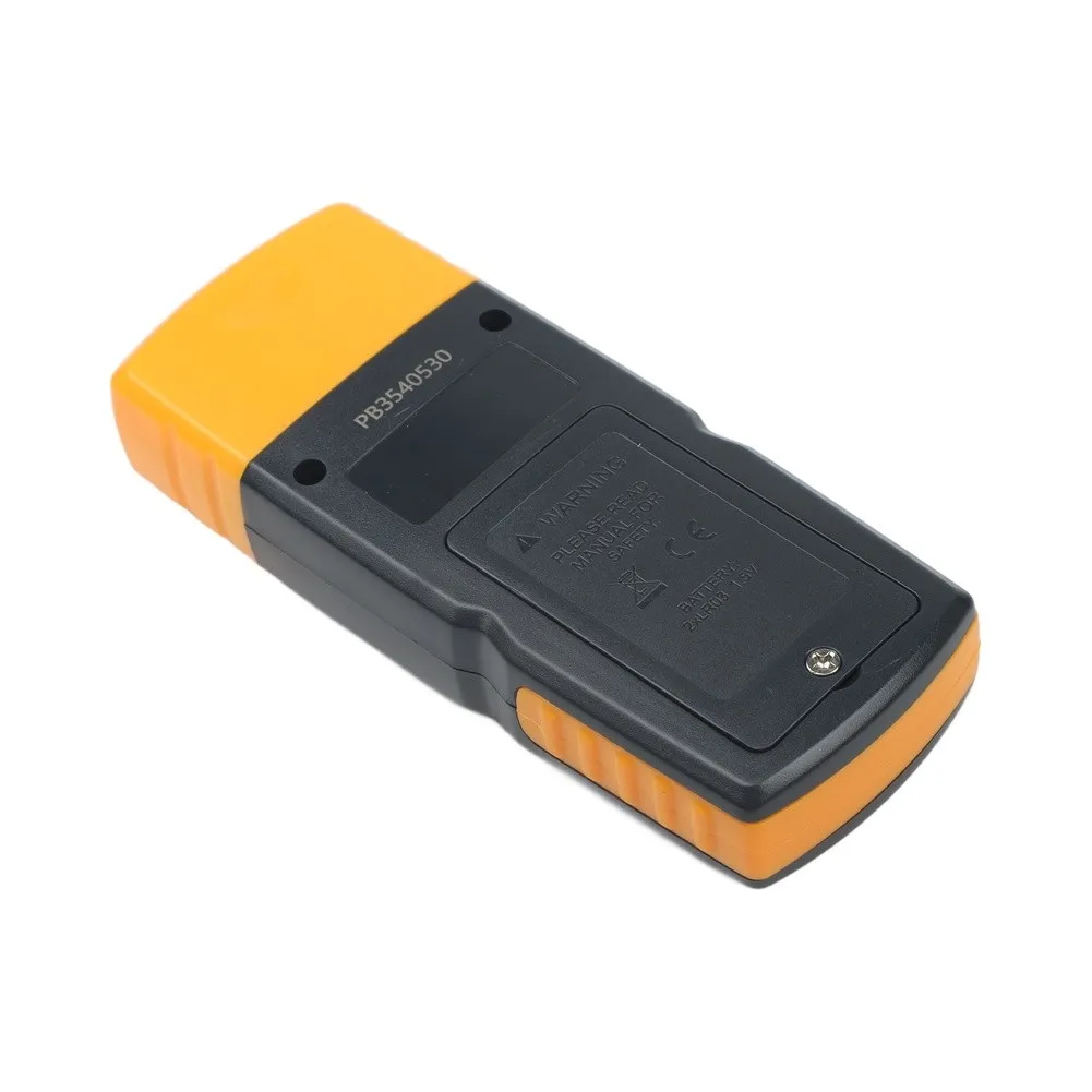 GM605 For Wood and Paper Moisture Tester with Material-Specific Settings Large LCD Display and Reading Hold Functionality