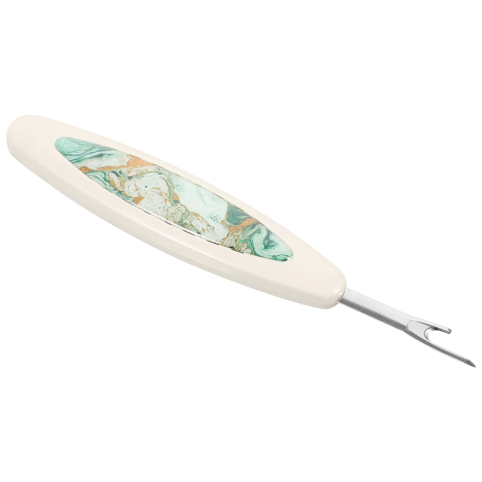 

Vintage Style Seam Ripper Stainless Steel Thread Remover 3 in 1 Needle Puller Handy Sewing Tool for Home and Professional Use