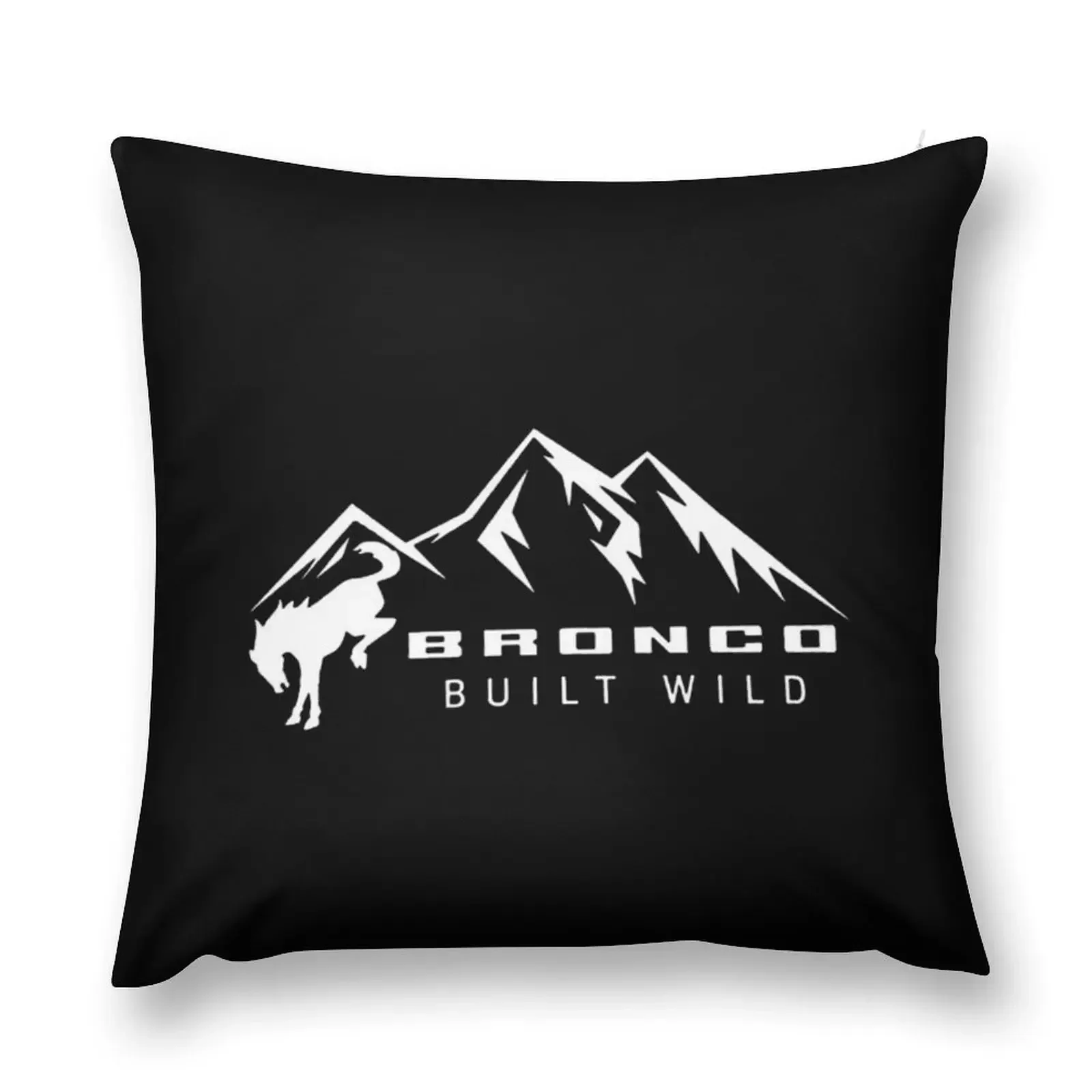 

Bronco Built Wild Mountain Throw Pillow Luxury Pillow Case luxury throw pillow covers Sofa Cushions Cover