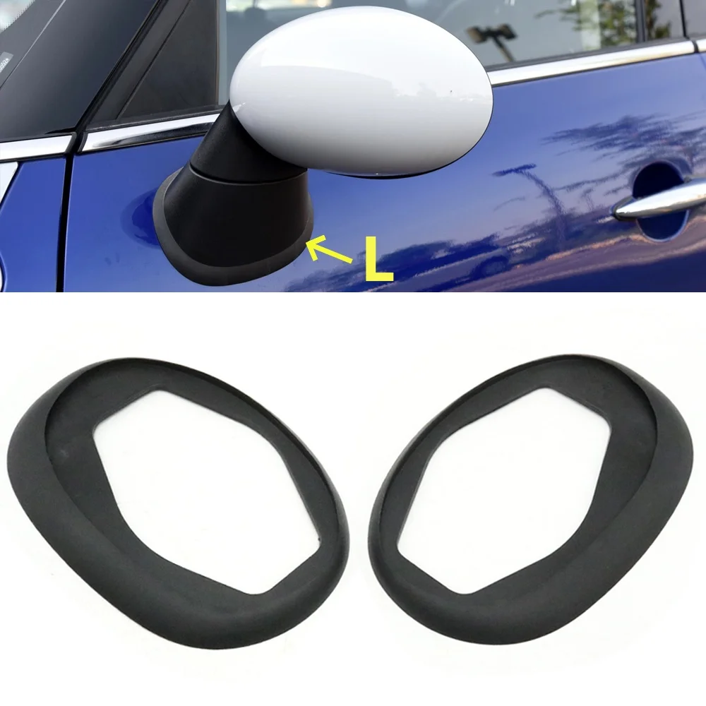 

Door Side Rearview Mirror Base Seal Gasket Rubber Ring Pad For MINI Cooper S R60 COUNTRYMAN 1.6T 2009-2016 R61 PACEMAN 2011-2015