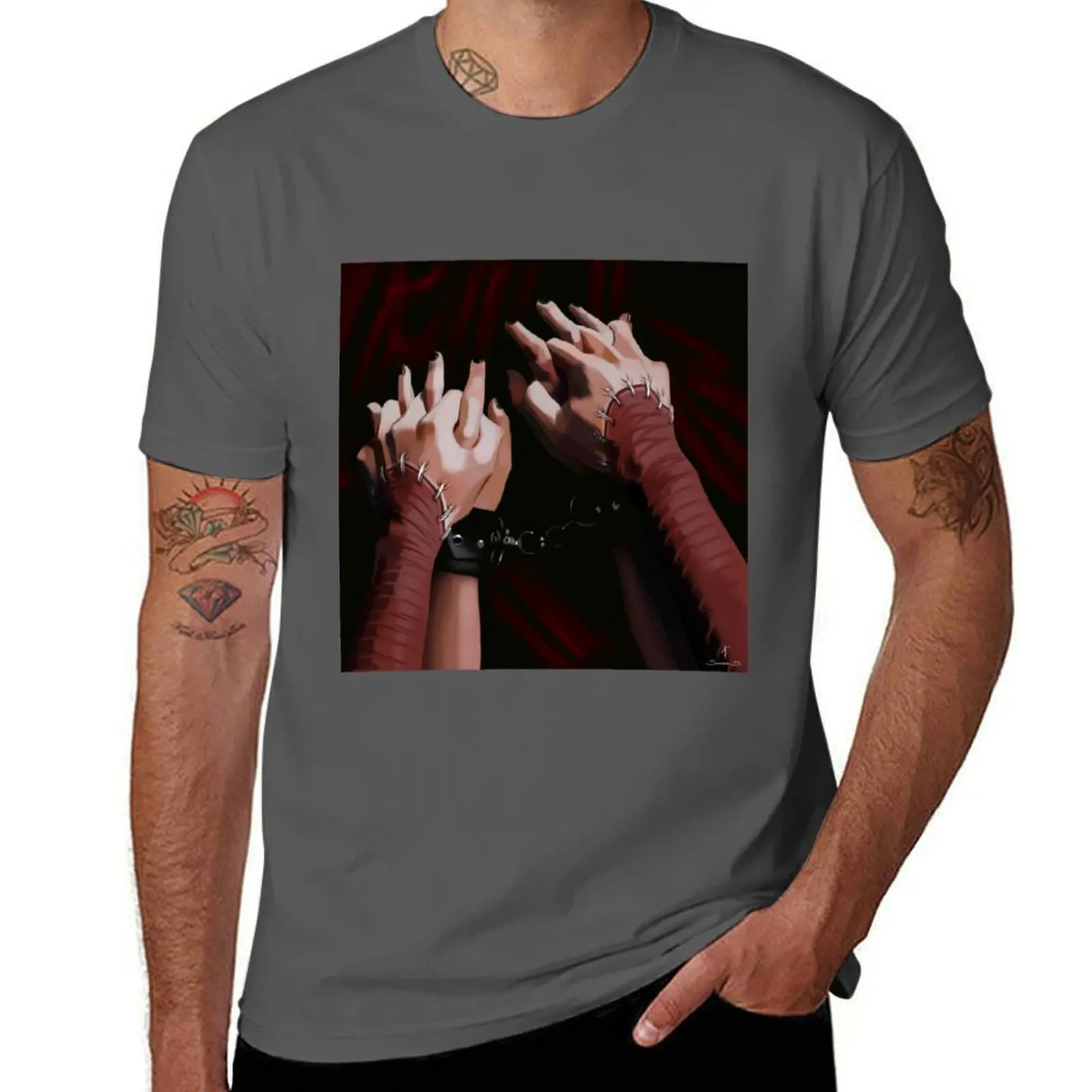 Into it T-Shirt man t shirt cotton t shirt men 100% cotton luxury brand t shirt man luxury T-Shirt
