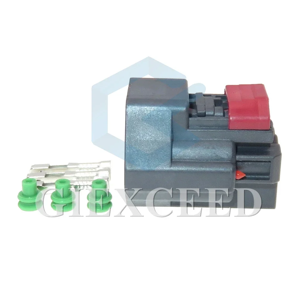 2 Sets 3 Pin 1.5 Series Car Solenoid Valve Wire Harness Plug 7283-5691-10 Waterproof Socket AC Assembly For Daimler Foton EST