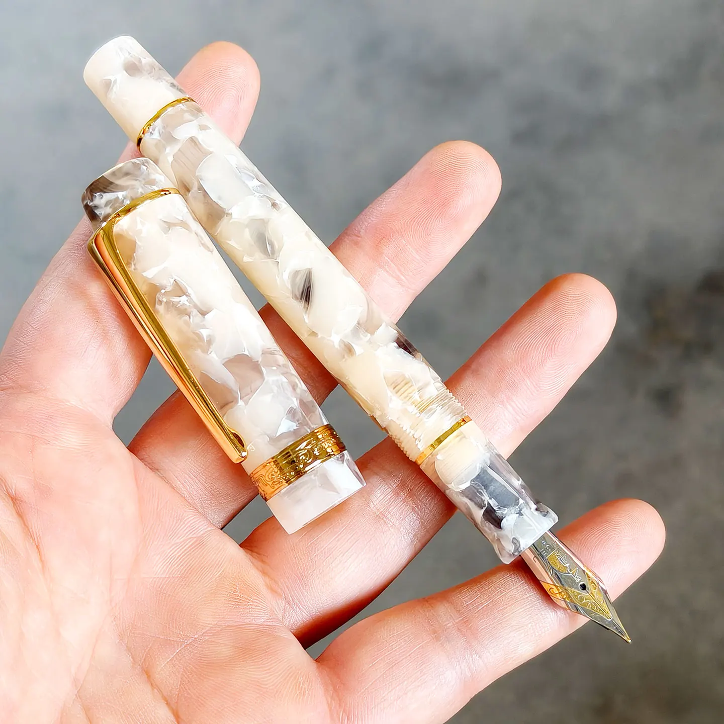 Limited Edition Kaigelu 316A Fountain Pen, Made of High-Quality Acrylic Material, Adult Writing Stationery Fine Nib EF F M .2025