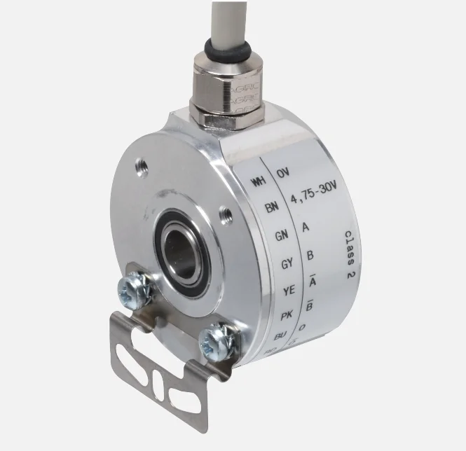 

Pepperl + Fuchs Incrementalrotary encoderTHI40N-YYAK2R6YN-00050 Incremental hollow shaft rotary Keyway dc motor Encoder