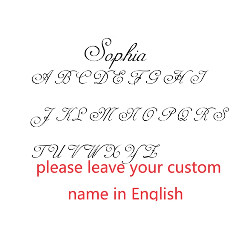 Personalized DIY Your Name Text Bracelet, Stainless Steel
