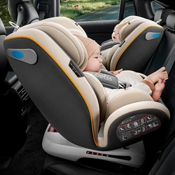 EG73 Reversible Child Car Seat Adjustable Baby Safety Booster Reclining Baby Seat for 0-12 Years Universal Travel-Friendly Chair