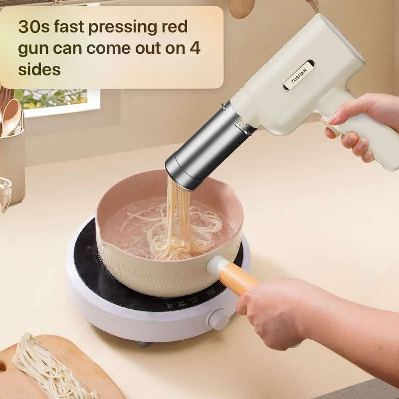 Y25E Beige electric noodle machine household multi-functional noodle press noodle machine noodle gun hand-held small noodle sold