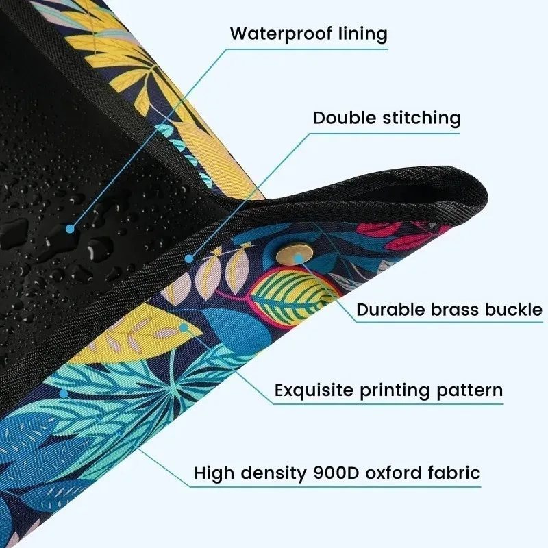 19.69 × 19.69 بوصة 2026 جديد مطبوعة أكسفورد البستنة حصيرة التربة تغيير الوسادة ل بوتينغ وزراعة أدوات الحدائق واللوازم