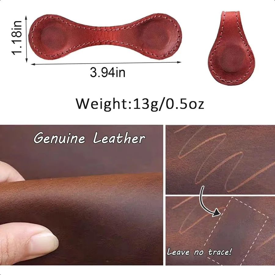 Personalized Magnetic Leather Bookmark 26 Letters Bookmark Customized Initial Bookmarks Multi Functional Bookmark Cute Bookmark