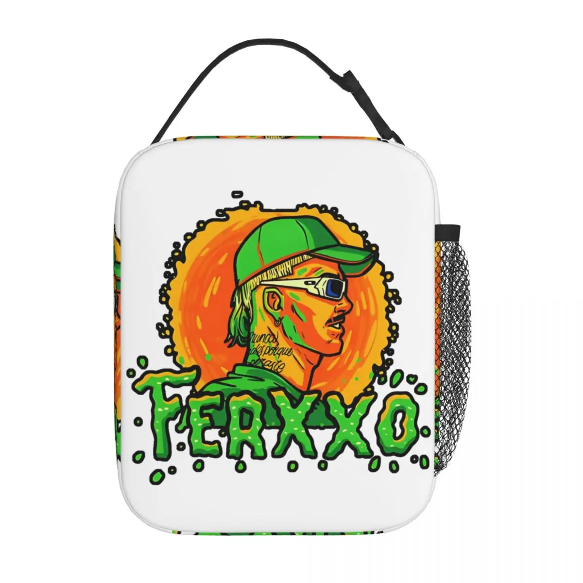 Fiambrera aislada Ferxxo Nitro Jam Tour De Feid FERXXOCALIPSIS Tour 2024, accesorios, contenedor térmico