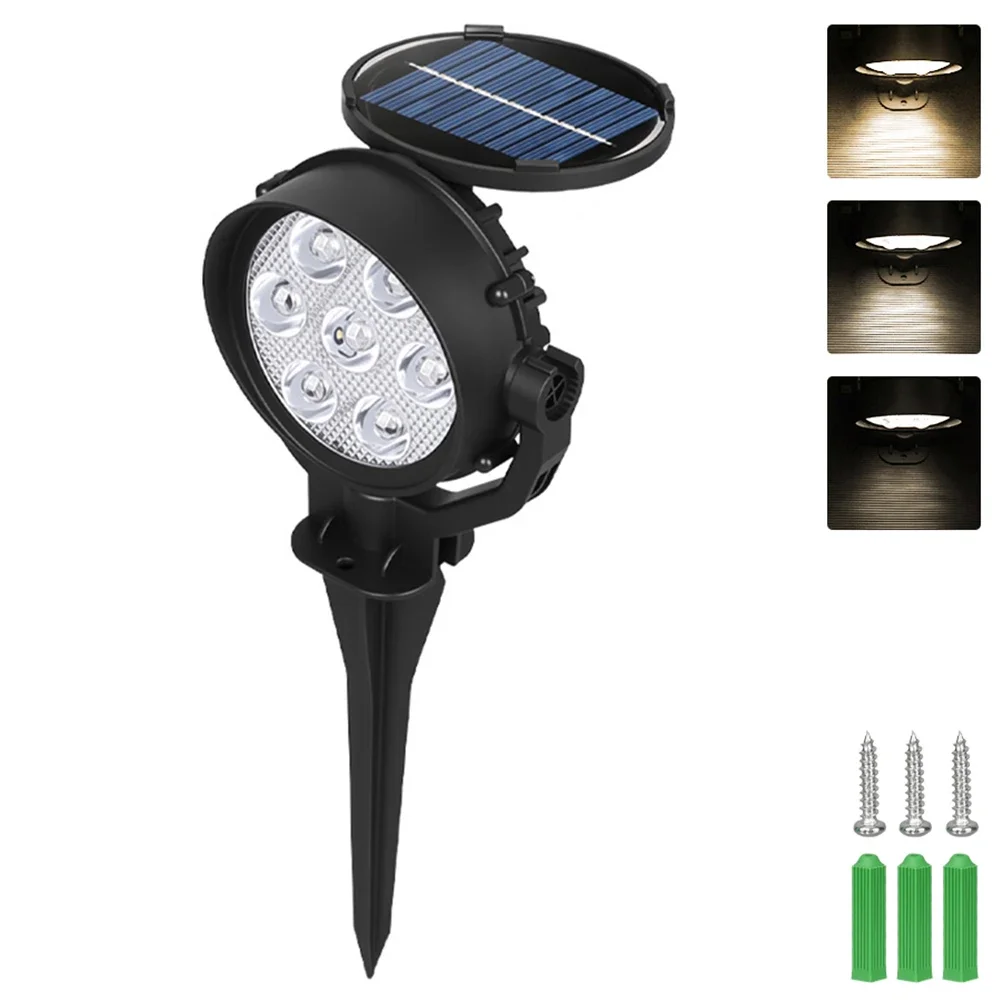 NEWBIRTH 9-LED Solar Spotlight RGB 6