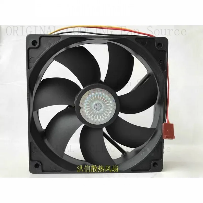 H  FOR Cooler Master A12025-12CB-3BN-F1 DC12V 0.16A 12CM 3-Wire Silent Fan