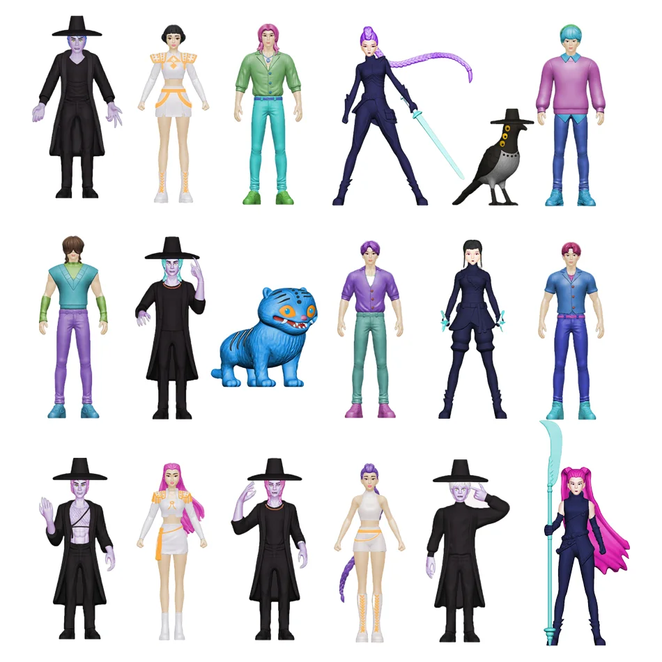 Kpop Demon Hunters Figur K Pop Demon Hunters Figuren Huntrix Figuren Spielzeug Derpys Tiger Rumi Mira Zoey Sussy Figur Ornament