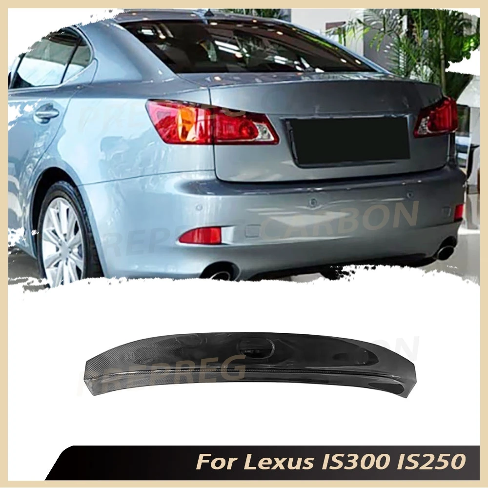 

Car Rear Spoiler Rear Trunk Spoiler Car Style Body Kits Accessories for Lexus IS300 IS250 2005-2012 Car Auto Tuning Styling Trim