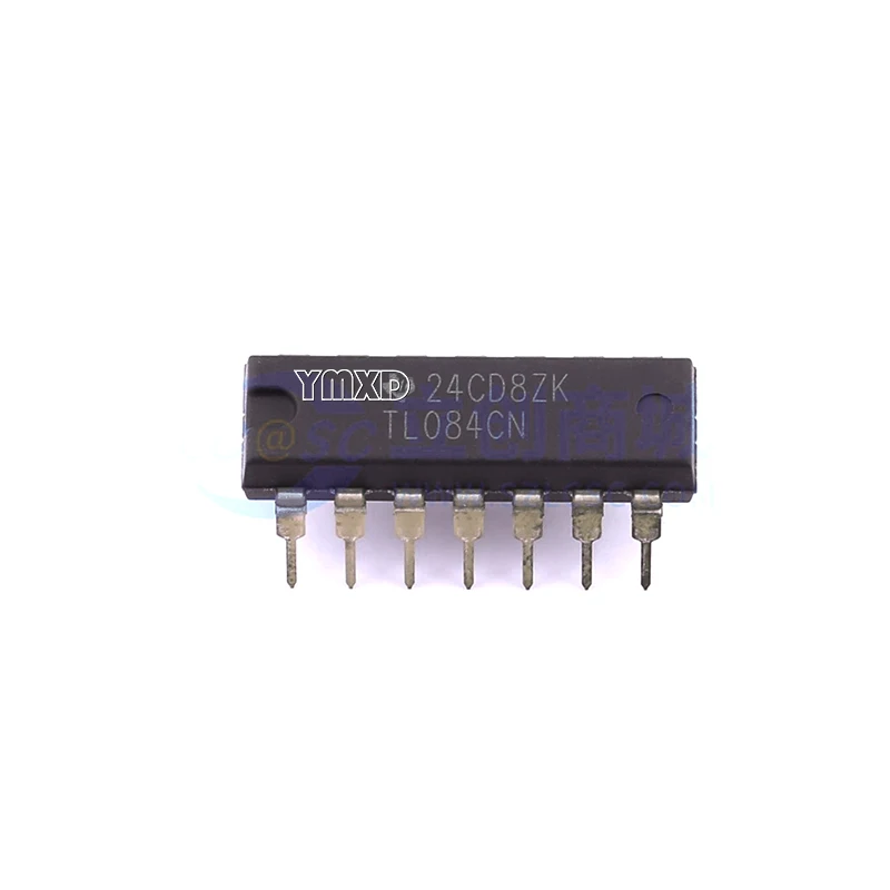 10Pcs/Lot New Original TL084 TL084CN DIP-14 in-line Quad Operational Amplifier Chip Chip In Stock