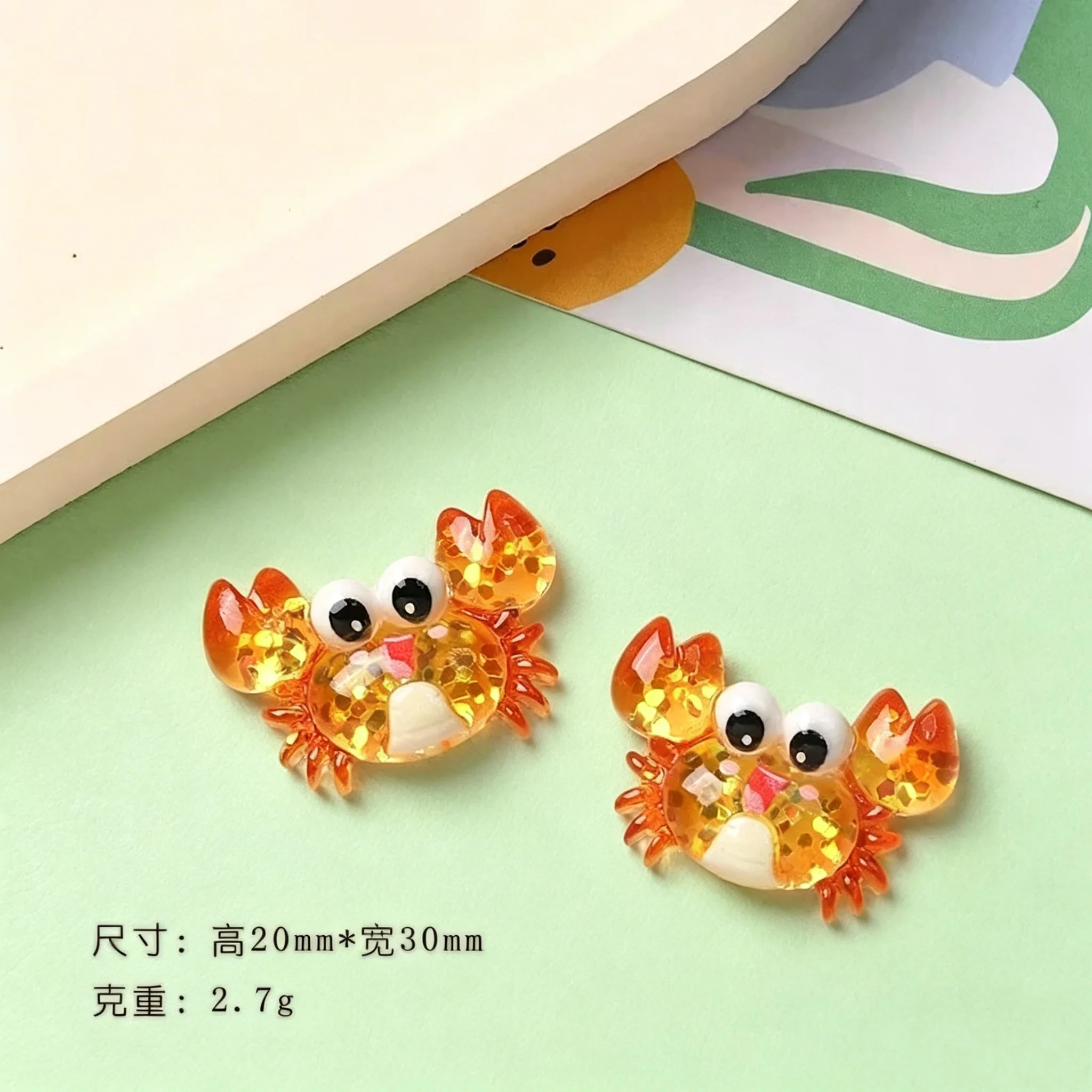 10個入り パステルカラー シャイニーオーシャン フラットバ - Resin Art Glitter のレビューと価格
