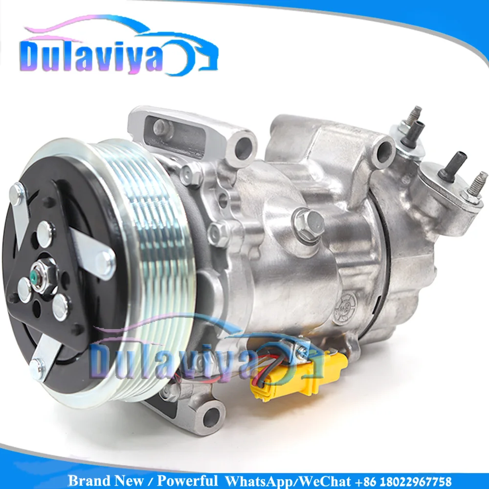 SD6V12 AC Air Conditioning Compressor Cooling Pump for MINI CLUBMAN R55 R56 R57 Cooper D S SD 2758433 6942501 64529223392