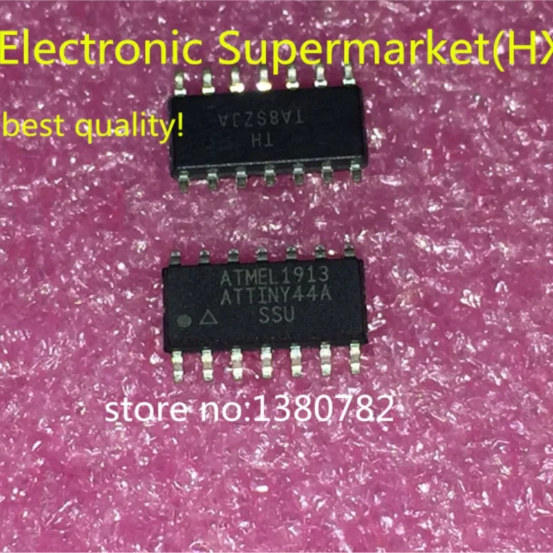 Free Shipping 20pcs-100pcs ATTINY44A-SSU ATTINY44 SOP-14 IC In Stock!