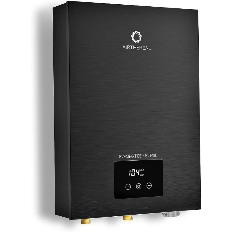 Airthereal Electric Tankless Water Heater 18kW, 240Volts - Endless On-Demand Hot Water - Self Modulates to Save Energy Use