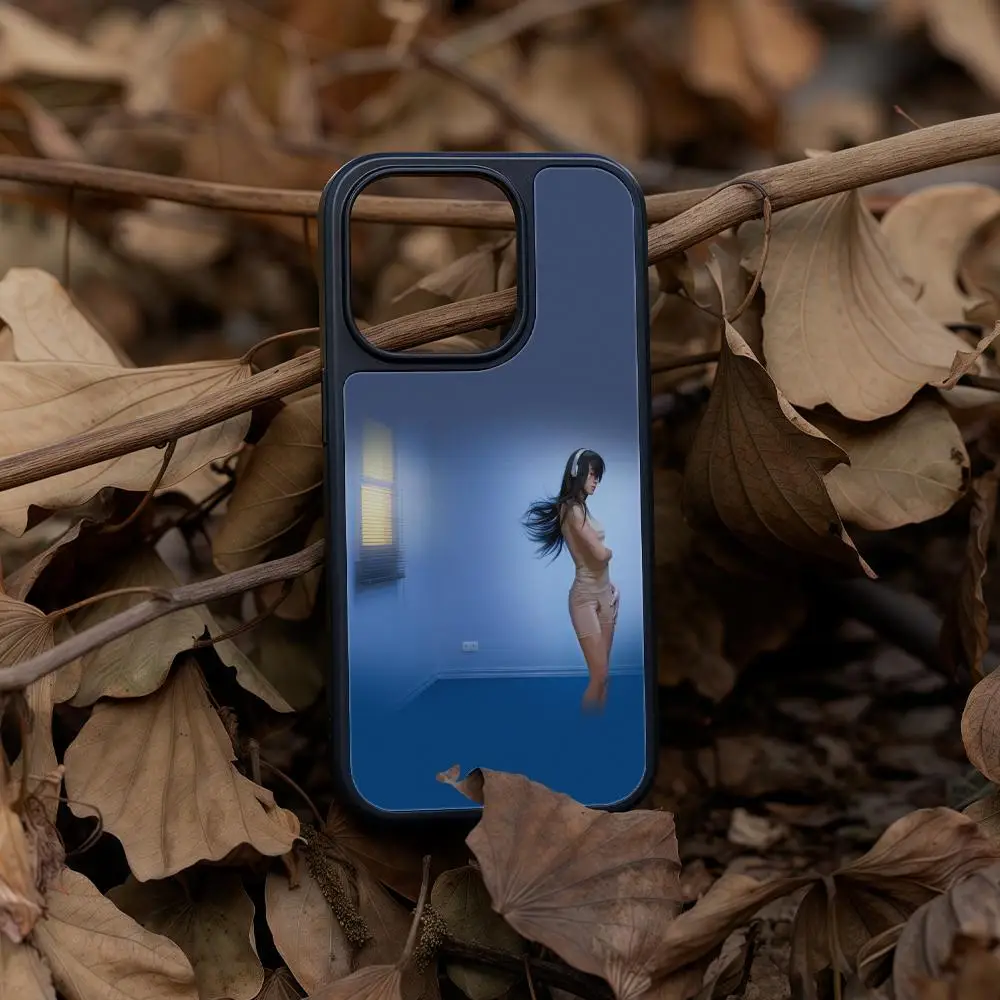 Чехол для телефона Aitana Cuarto Azul для iPhone 16, 15, 14, 13, 12, 11 Pro Max Plus, черная рамка, акриловый твердый корпус из углеродного волокна