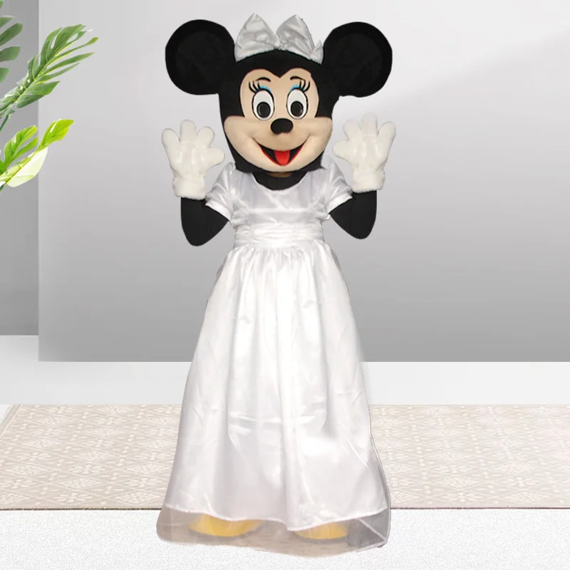 Mickey Minnie Mouse mascottekostuum volwassenen klassieke anime stripfiguren reclame-evenement feest kerstkostuum kindercadeaus