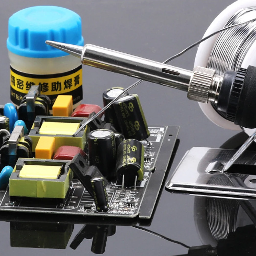 Heat Pencil Tips Repair Tools Adjustable Temperature Electric Soldering Iron Kit 220V 110V 60W Welding Solder Rework Station