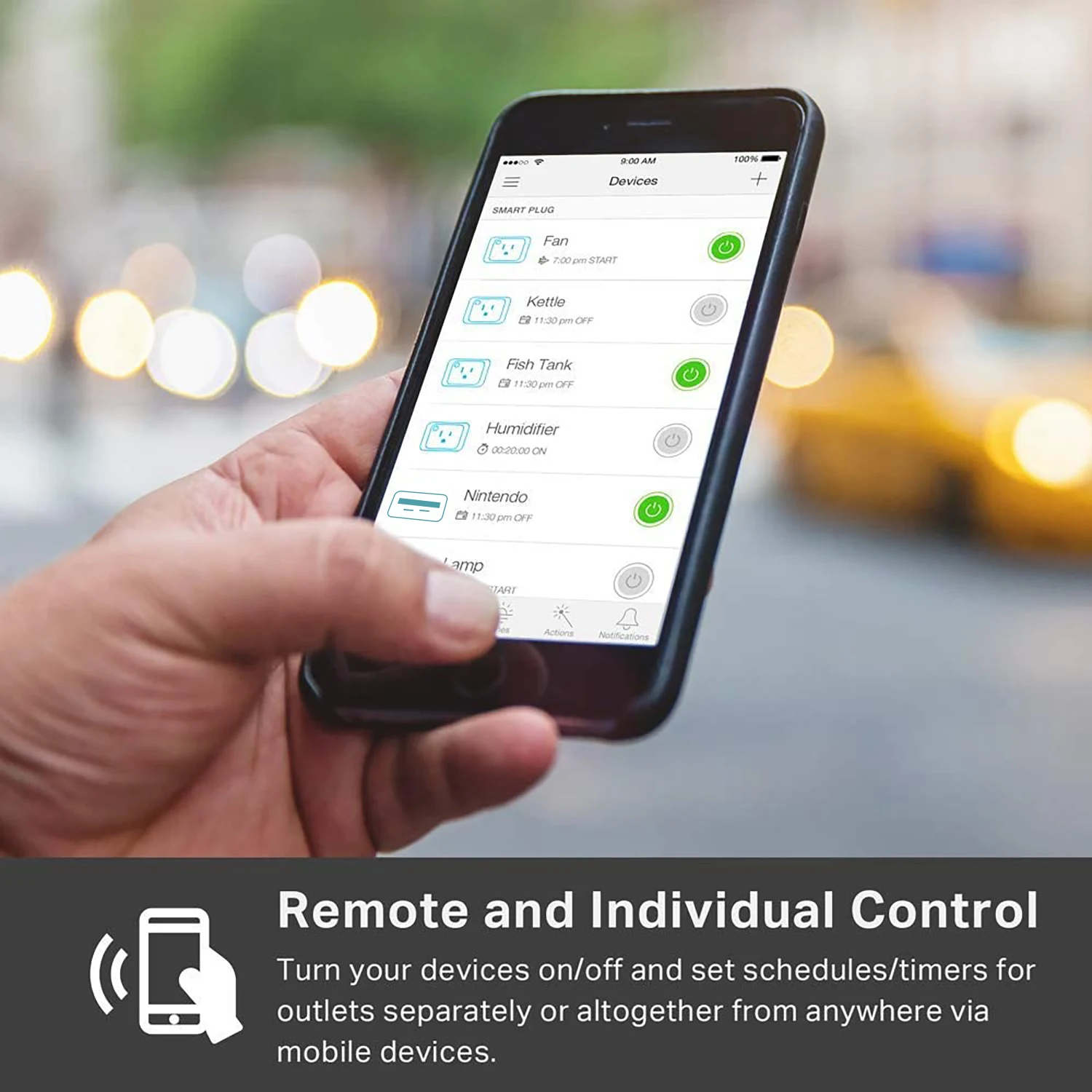 UseeLink UK Zigbee Tuya Smart Power Strip With 4 AC Socket 4 USB Port Voice Control Smart Home APP Works With Alexa,Google Home