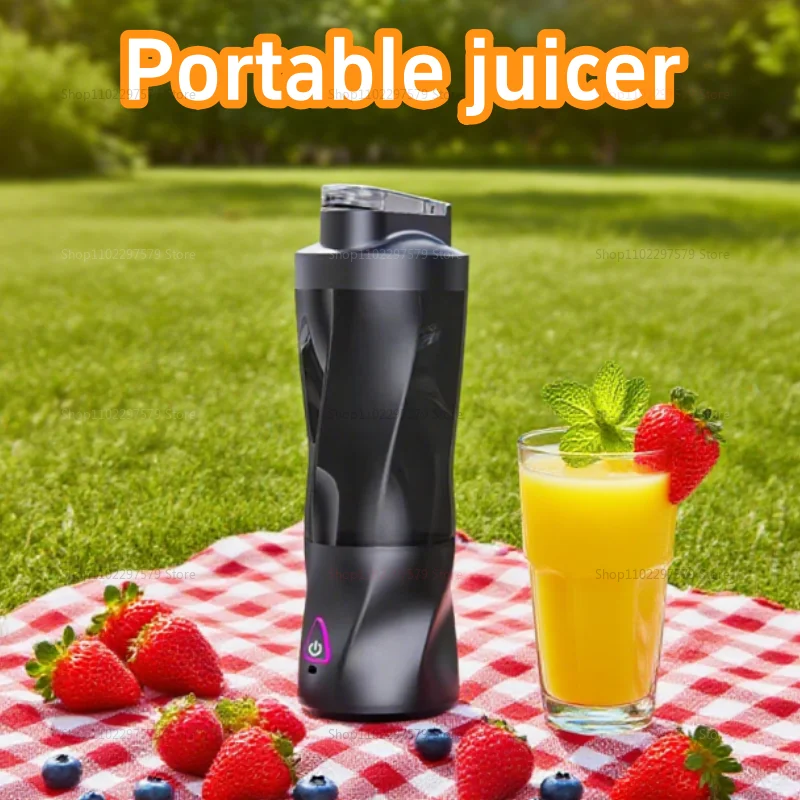 Frullatore elettrico portatile Mini spremiagrumi USB ricaricabile frullato di frutta Mixer multifunzione da viaggio per la palestra di casa