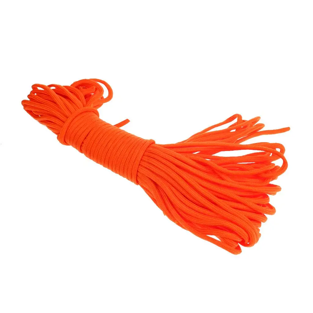 100ft (30 Meters) Strong Reflective Water Emergency  Rope Float Line Floating Cord Boating Diving Swimming