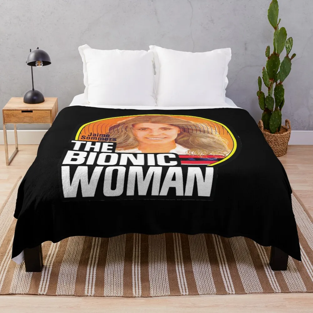 

Gifts Idea The Bionic Woman Gifts Best Men Throw Blanket All Weather Soft Throw Blanket for Sofa
