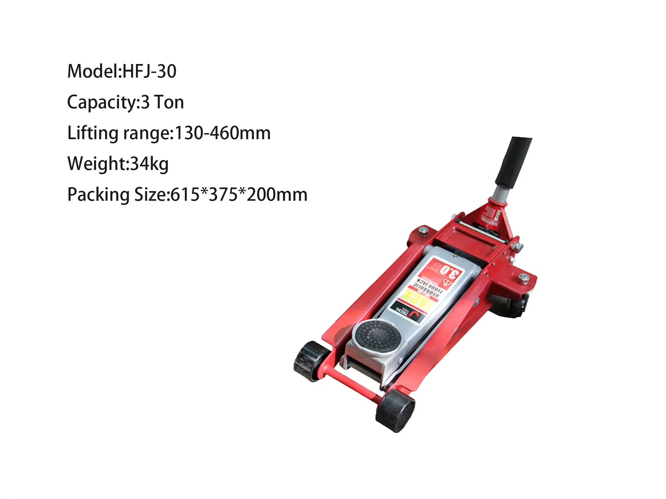 FOR lifting hydraulic floor jack for car 3 Ton promotional car jack