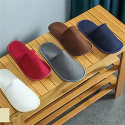 Entertain Guests Washroom Hotel Disposable Supplies Disposable Slippers Thin Bottom Slippers Household Accessories