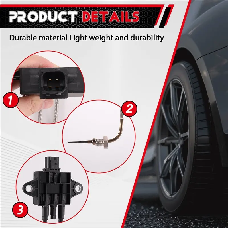 A60E-Exhaust Air High Temperature Sensor 3611090XED12 For Haval H6 H9 Great Wall Wingle 5 6 7 4D20