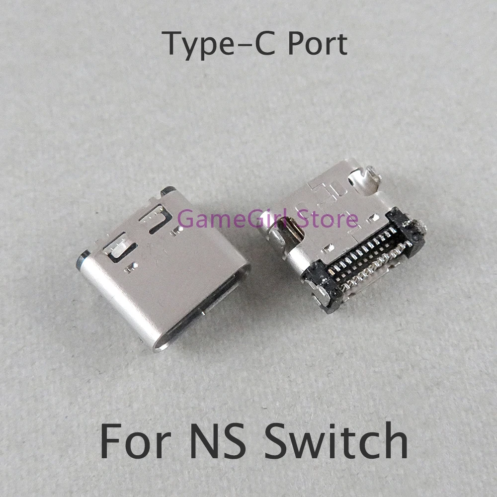 20pcs Original TV Dock Charging Port Power Connector Type-C Interface Socket Jack For Nintendo NS Switch