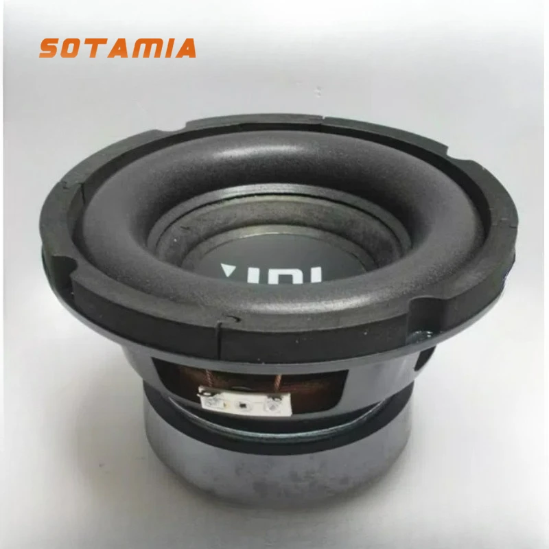 

SOTAMIA 1Pcs 6.5 Inch Subwoofer 4 Ohm 200W Card Package Speaker Home Theater Smart Speaker Car Subwoofer Upgrade Modification