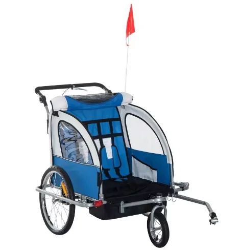 Trailer Foldable Baby Children Bicycle Trailer Cargo Transportation Storage Rack Tractor Bicycle Trailer