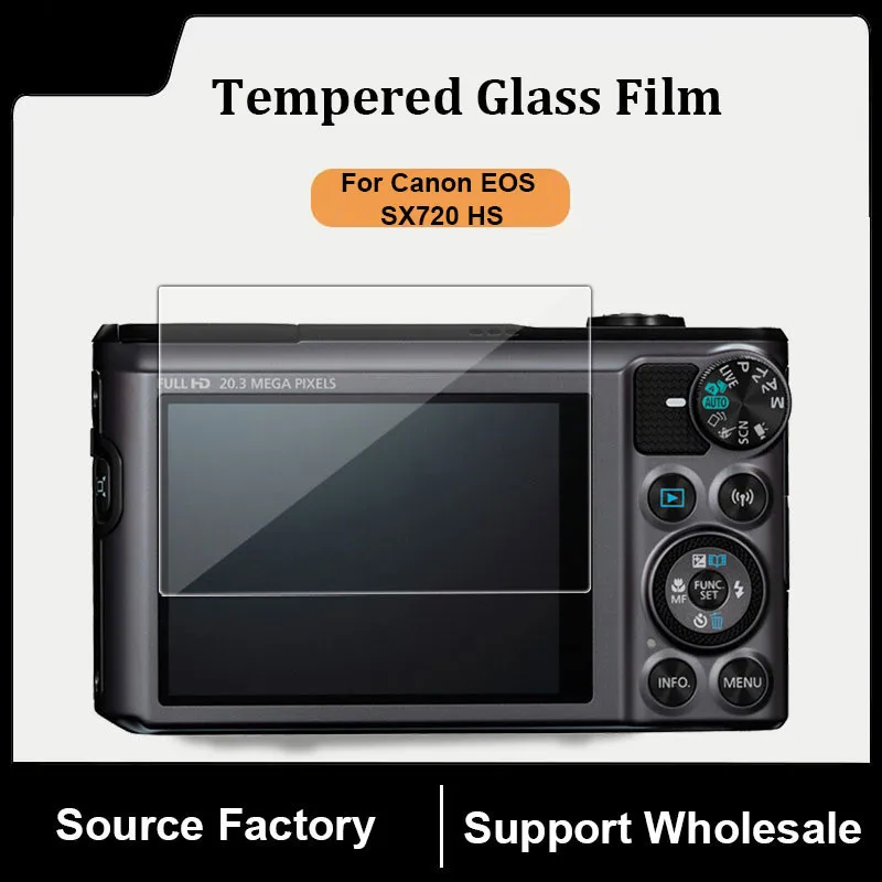 

Camera Tempered Glass Film LCD Screen Protector For Canon PowerShot SX720 HS SX610 SX620 SX600