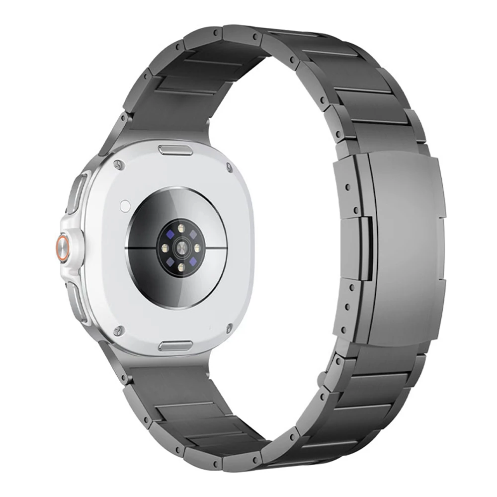 

Watch Band For Samsung Galaxy Watch8 44mm / 40mm / Watch8 Classic 46mm Integrated 3-Bead Folding Buckle Stainless Steel Stra