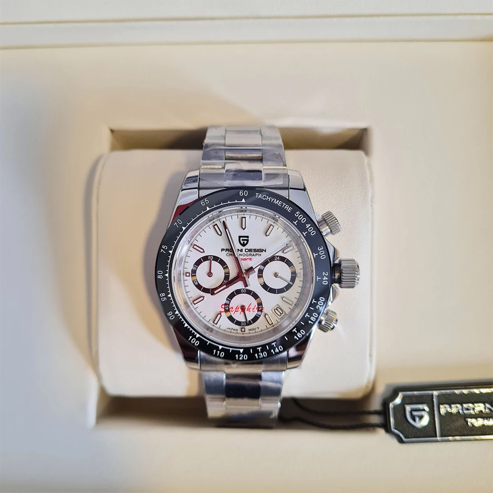 

PAGANI DESIGN 2025 Новая классическая модная серия мужские кварцевые наручные часы 100 м сапфировое стекло хронограф часы relogio masculino