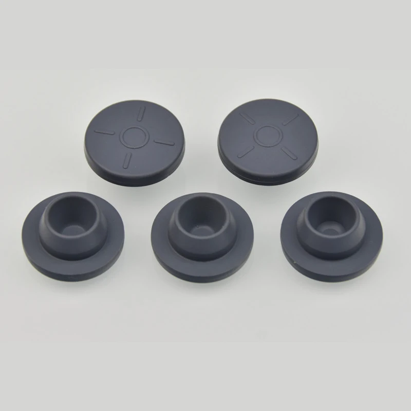 500pcs/lot 20mm Butyl Rubber Stopper Plug for medical glass bottle Vials