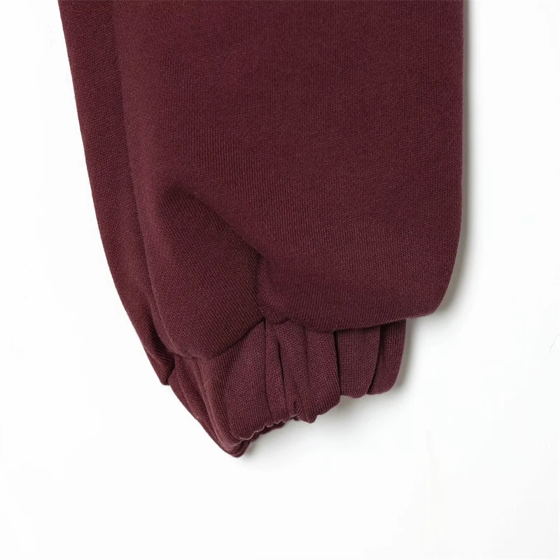 Wijnrood kort vluchtjack voor dames, volledige ritssluiting, opstaande kraag, losvallende jas met zakken, trendy casual stijl