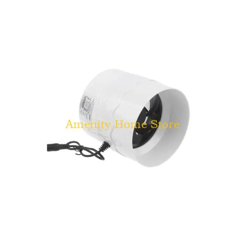 F26C 4 Inch Exhaust Fan Home Quiet Inline Duct Fan Industrial Fan Bathroom Kitchen Ventilation Fan for Bathroom Kitchen